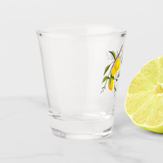Salute! Lemon LiQueur Schnapsglas (Links)