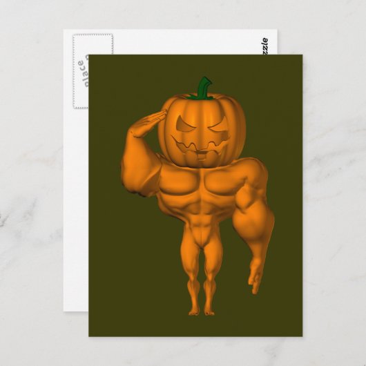 Salute Postkarte (Vorne/Hinten)