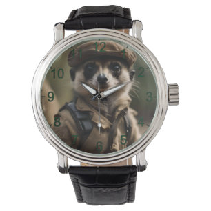 Saluting Silvester the Meerkat: Eine Geschichte de Armbanduhr