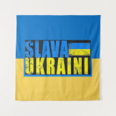 Salva Ukraini Tapestry Wandteppich (Vorderseite)