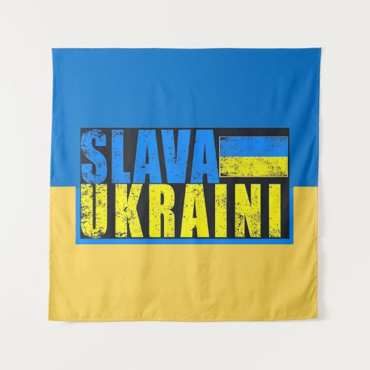 Salva Ukraini Tapestry Wandteppich (Vorderseite)