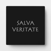 Salva veritate fotoplatte (Vorderseite)