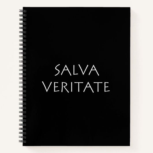 Salva veritate notizblock (Vorderseite)