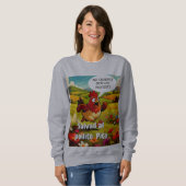 salvad al pollito pito sweatshirt (Vorne ganz)