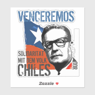 SALVADOR ALLENDE AUFKLEBER