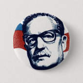 Salvador Allende - Venceremos Button (Vorderseite)