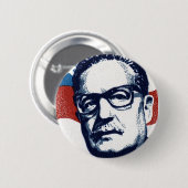 Salvador Allende - Venceremos Button (Vorne & Hinten)