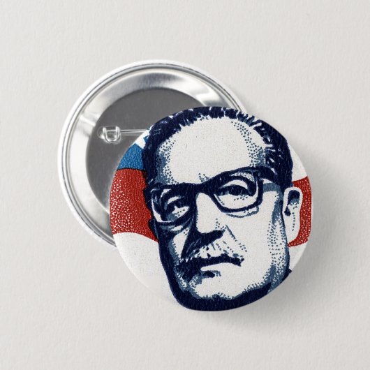 Salvador Allende - Venceremos Button (Vorne & Hinten)