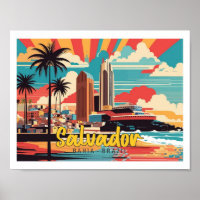 Salvador Bahia Brasilien Pop Kunst, Dichtung und M