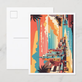 Salvador Bahia Brasilien Pop Kunst, Dichtung und M Postkarte