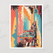 Salvador Bahia Brasilien Pop Kunst, Dichtung und M Postkarte (Vorderseite)