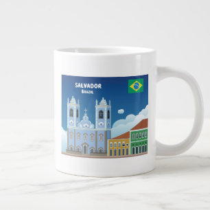 Salvador, Brasilien Jumbo-Tasse