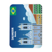 Salvador Brasilien Magnet (Vertikal)