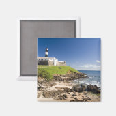 Salvador, Brasilien. Porto da Barra und das Magnet (Vorderseite/Rückseite)