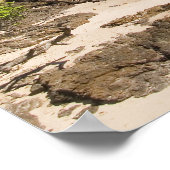 Salvador, Brasilien. Porto da Barra und das Poster (Ecke)