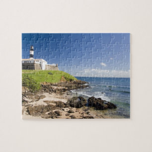 Salvador, Brasilien. Porto da Barra und die Puzzle