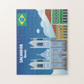 Salvador Brasilien Puzzle (Vertikal)