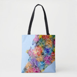 Salvador Brasilien - Stadtplan Tasche