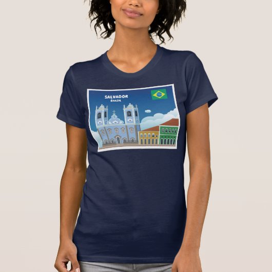 Salvador Brasilien T-Shirt (Vorderseite)