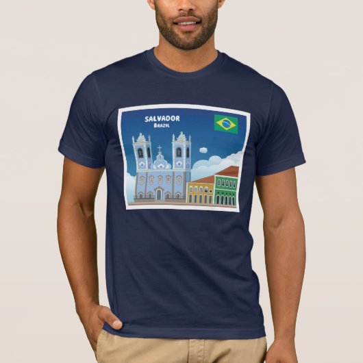 Salvador Brasilien T-Shirt (Vorderseite)