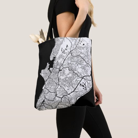 Salvador Brazil Map Tasche (Von Nahem)