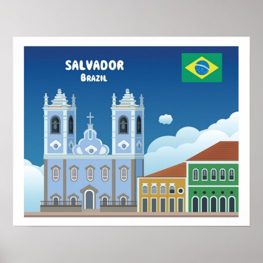 Salvador Brazil Poster (Vorne)