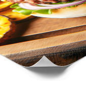 Salvador Samba Burger Sensation Poster (Ecke)