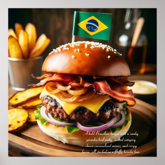 Salvador Samba Burger Sensation Poster (Vorne)