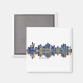 Salvador Skyline Magnet (Vorderseite/Rückseite)