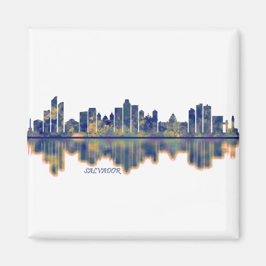 Salvador Skyline Magnet (Vorne)