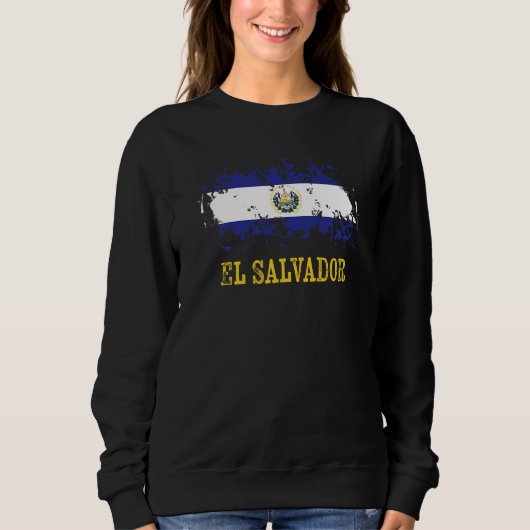 Salvadorian enthusiasts for El Salvador and El Sal Sweatshirt (Vorderseite)