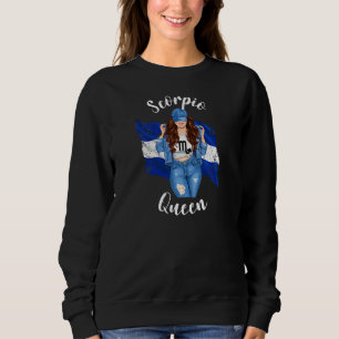 Salvadorianische Skorpion-Königin von El Salvador  Sweatshirt