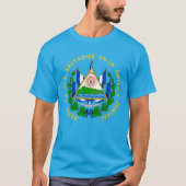 Salvadorischer Wappen T - Shirt (Vorderseite)