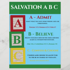 Salvation abc flyer