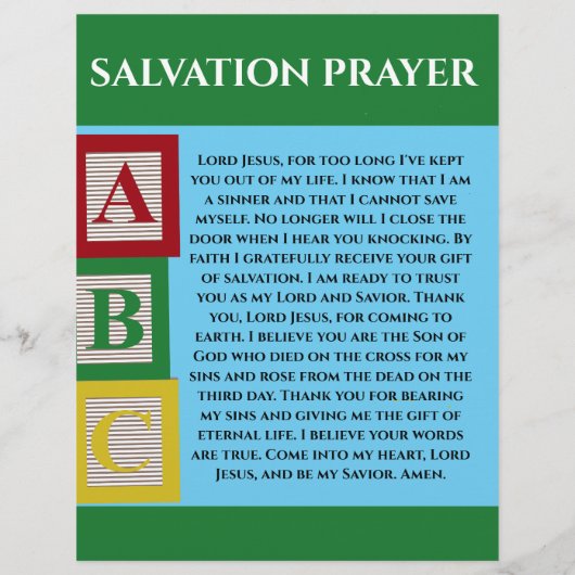 Salvation abc flyer (Hinten)