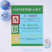 Salvation abc flyer (Einzeln)