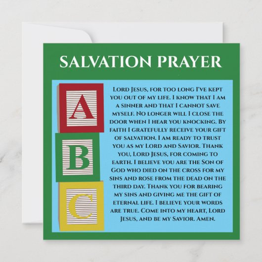 Salvation abc mitteilungskarte (Rückseite)