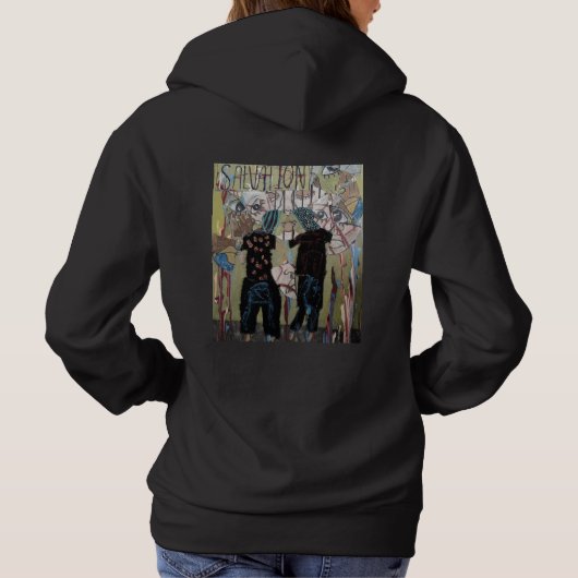 Salvation Abstract Art  Hoodie (Rückseite)