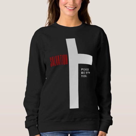 Salvation blk Sweatshirt (Vorderseite)