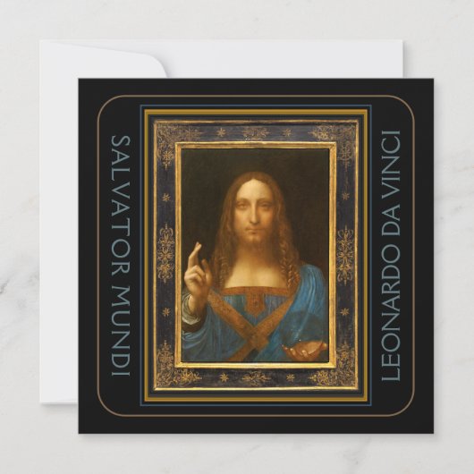 Salvator Mundi 1500 Leonardo da Vinci (Vorderseite)