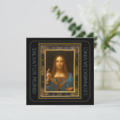 Salvator Mundi 1500 Leonardo da Vinci (Stehend Vorderseite)