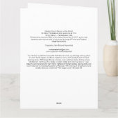 Salvator Mundi 1500 Leonardo da Vinci Karte (Rückseite)