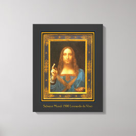 Salvator Mundi 1500 Leonardo da Vinci Leinwanddruck