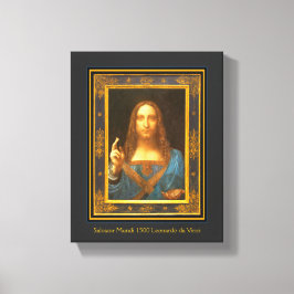 Salvator Mundi 1500 Leonardo da Vinci Leinwanddruck
