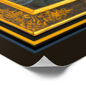 Salvator Mundi c 1500 Leonardo da Vinci Kunst Poster (Ecke)