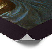 SALVATOR MUNDI FINE ART DRUCKEN POSTER (Ecke)