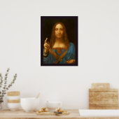 SALVATOR MUNDI FINE ART DRUCKEN POSTER (Küche)