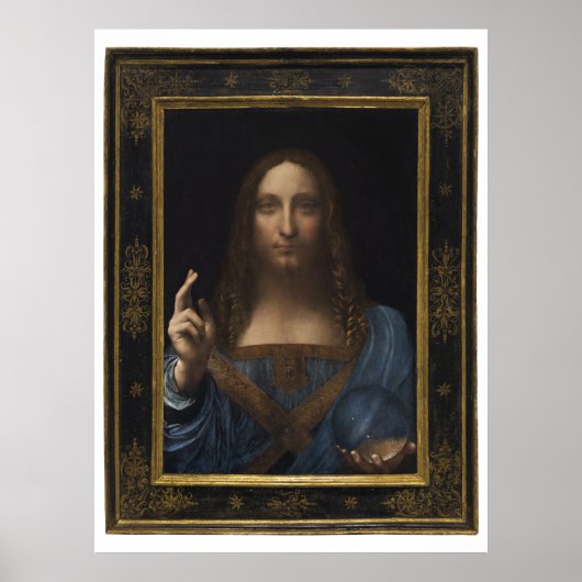 Salvator Mundi Fine Art Poster Print (Vorne)