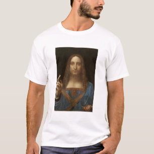 Salvator Mundi , Gemälde Christi, Vinci T-Shirt