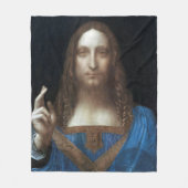 Salvator Mundi, Jesus Christus, Leonardo da Vinci Fleecedecke (Vorderseite)
